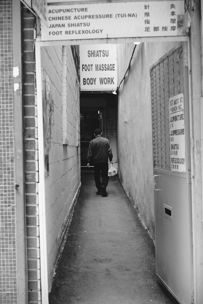 Photograph of tin pan alley